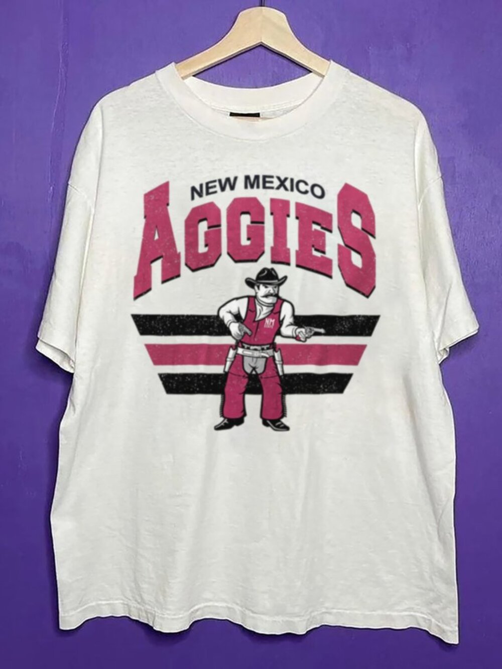 Vintage New Mexico State Aggies Football NCAA Shirt, New Mexico State University